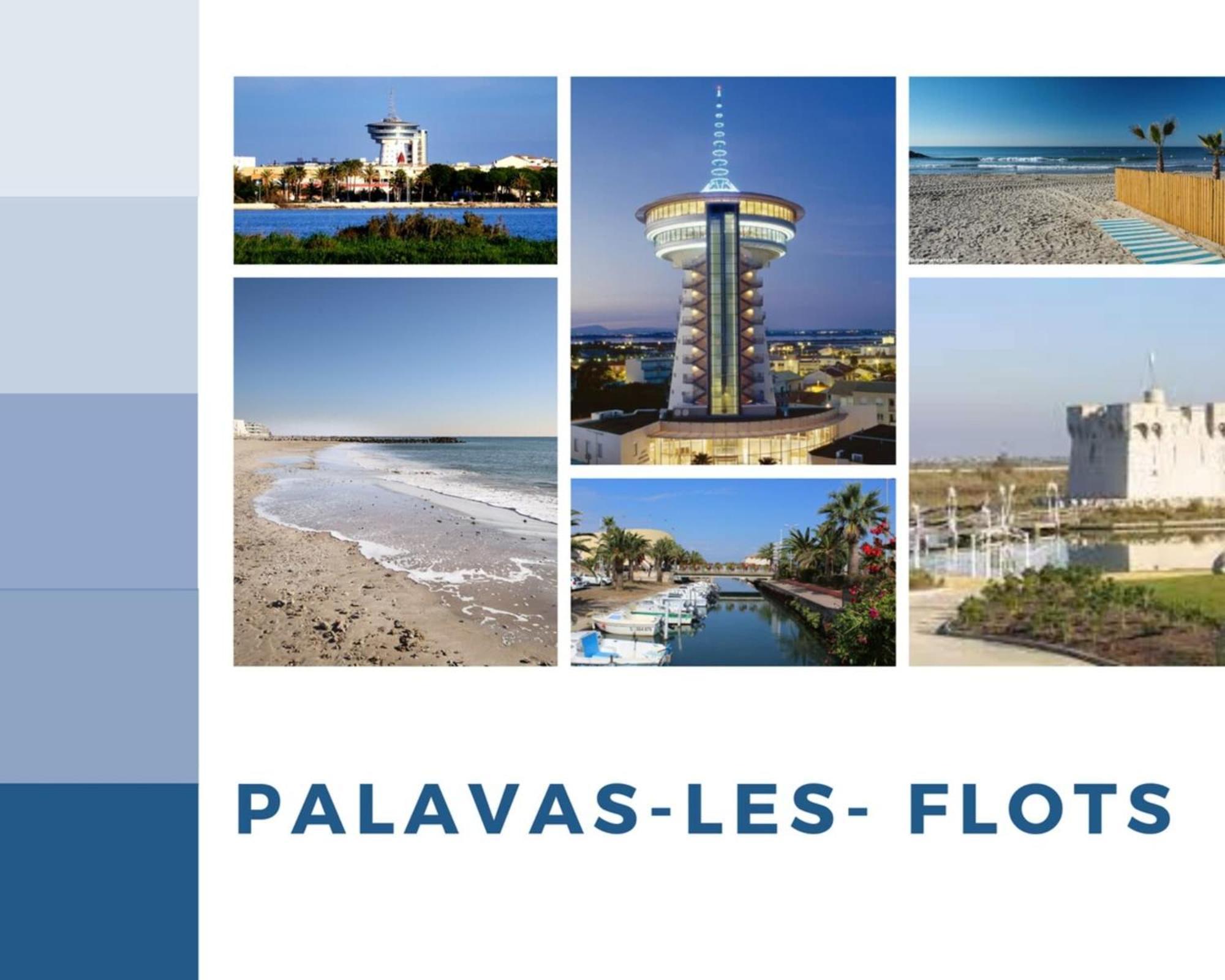 T2 Label Plage Piscine Proche Mer Parking Palavas Exterior photo